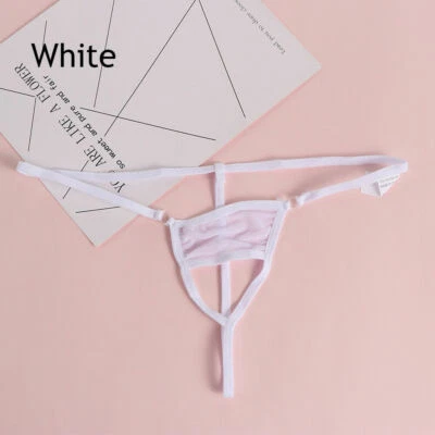 ☆USA☆ Sexy Women Lace Thong G-string Panties Lingerie Underwear Crotchles T-back - Image 1 of 4