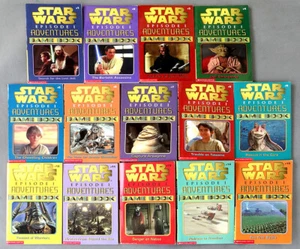 Star Wars Episode I Adventures Game Book Lot 14 Books 1-11 13-15 UNREAD Cond! - Picture 1 of 3