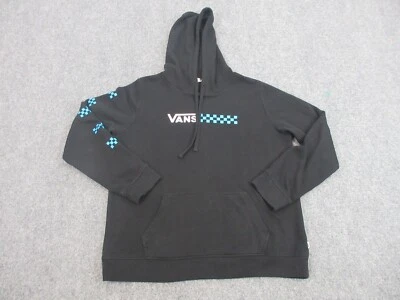 Vans Sweater Womens Extra Large Black Skater Skateboarder Hoodie Sweatshirt Logo - Image 1 of 4