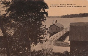 Muelle minero submarino Fort Washington MD y lanzamiento "Wilhelm" - Imagen 1 de 2