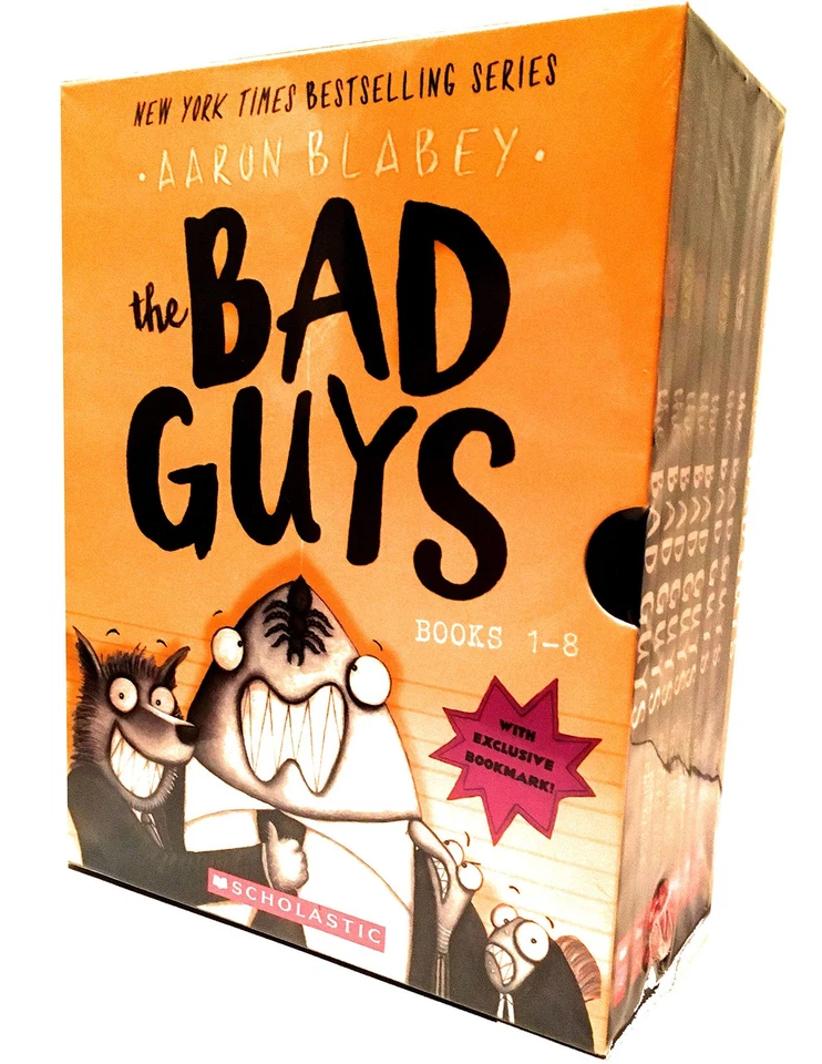 The Bad Guys Box Set: Books 1-8 by Aaron Blabey - Image 1 of 1