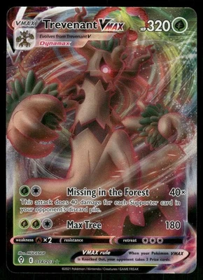 Trevenant VMAX 014/203 Ultra Rare Holo NM Pokemon SWSH07: Evolving Skies - Image 1 of 2