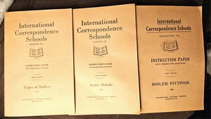 1910~'11 ICS Instruction Papers Boilers & Fittings Types Details Scranton PA Lot - Bild 1 von 23