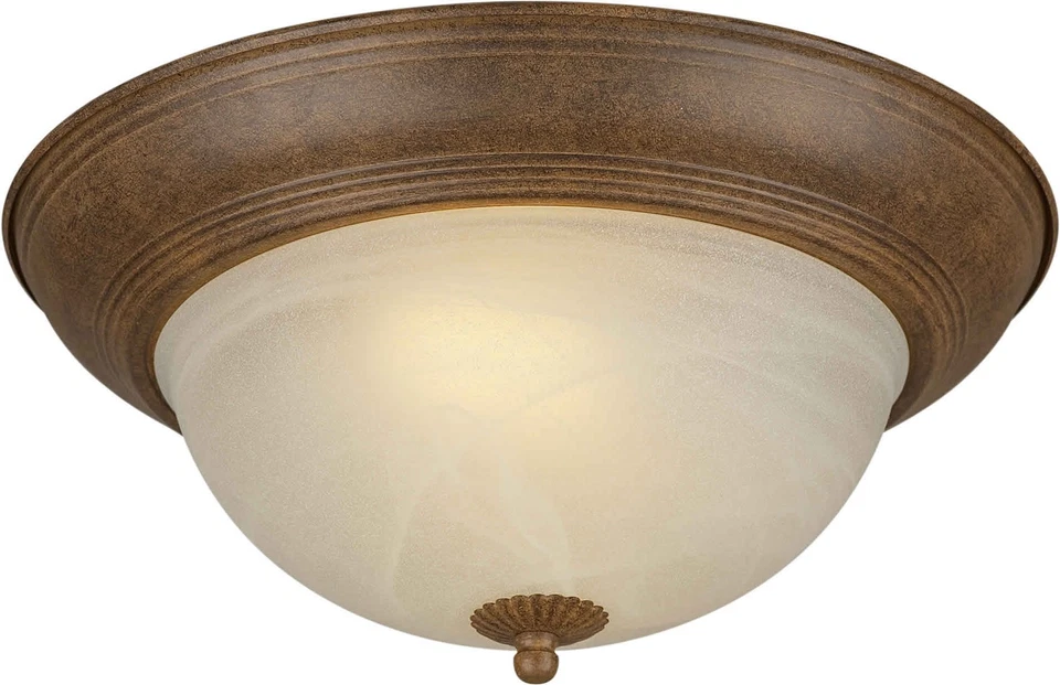 Forte Lighting 20008-02 Fluorescente Energéticamente Eficiente 14Wx6H - Castaño Foto 1 de 1