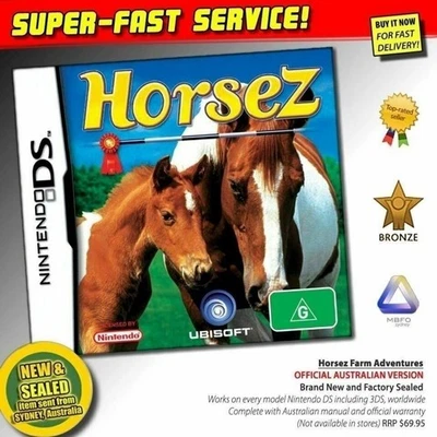 Fun with Horses *NEW *OZI Horse Game for Nintendo DS 2DS 3DS XL Horsez kids toys - Image 1 of 4