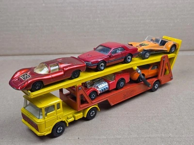 Matchbox Lesney K 11 DAF Car Transporter auto konvolut rot superfast thunderbird - Bild 1 von 4