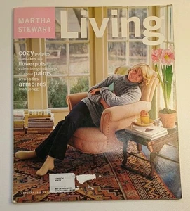 Martha Stewart Living February 1998 Issue 56 Mah Jongg Palm Trees 90s Y2K Ads - Picture 1 of 7