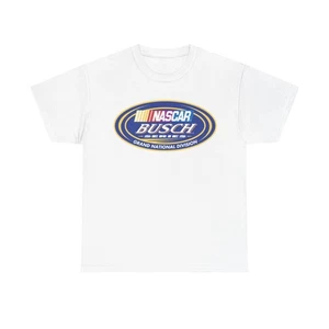 Camiseta de algodón pesado unisex vintage de la serie Busch Nascar - Imagen 1 de 13