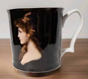 Victorian Trading Co. "Ich bin einzigartig" Kaffeebecher viktorianische rothaarige Frau. XC - Bild 1 von 6