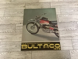 Vintage Original BULTACO ~1972 6 Page Sales Brochure Line Up - Picture 1 of 7