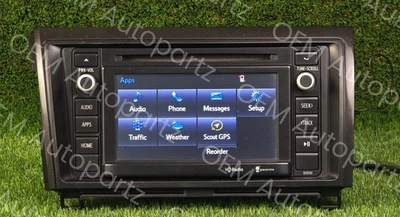 Toyota SEQUOIA 2015-2017 HD RADIO GRACENOTE NAVEGACIÓN 86140-0C150 510151 OEM Foto 1 de 4