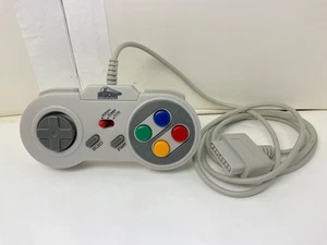 Controlador de cámara lenta SNES Turbo Super Nintendo parachoques izquierdo es algo *defectuoso - Imagen 1 de 8