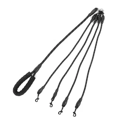 Accesorio de cuerda de tracción de 4 vías resistente al desgaste para mascotas perros para caminar al aire libre Foto 1 de 4