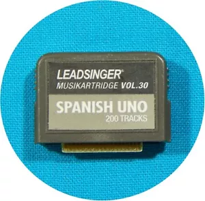 LEADSINGER MUSIKCARTRIDGE VOL.30 SPANISH UNO 200 TRACKS/SONGS *OPEN BOX!* - Bild 1 von 1