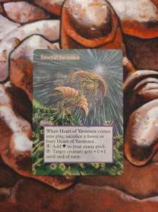 Magic the Gathering Heart of Yavimaya Hand Painted Alter World Championship Deck - Picture 1 of 2