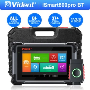 2025 Vident iSmart800Pro BT OBD2 Scanner CAN FD DOIP 37+ Services Tools BRT TPMS - Foto 1 di 12