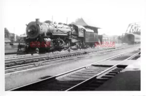 25B176 RP 1933/50er BOSTON & ALBANY RAILROAD 2-8-4 LOK #1400 S. BROOKFIELD - Bild 1 von 2