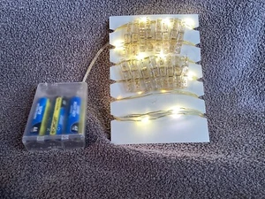 Photo clip string lights 8.4 ft. 16 LED lights - Picture 1 of 6