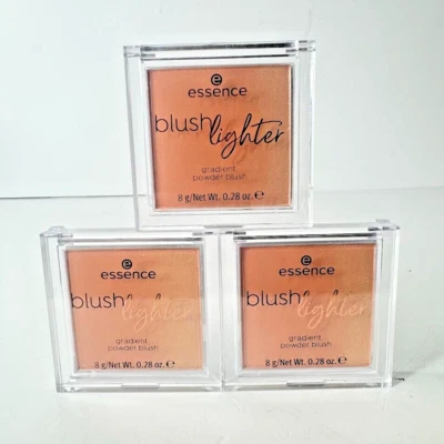 Lot of 3 Essence Blush Lighter Gradient Powder Blush - 02 Corall Sunset  - Image 1 of 4