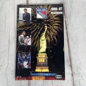 New York Rangers Yearbook 1986-87 Media Guide Facts Book NHL Hockey - Bild 1 von 4