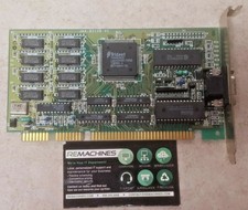 Trident LQ144048C/9252  TVGA8900C JAX-8212B V1 ISA VGA TESTED FREE SHIPPING