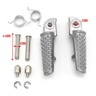 Pedane Poggiapiedi Anteriore Per Honda CBR600 CBR600RR VTR1000SP VTR1000 RC51 - Immagine 1 di 4