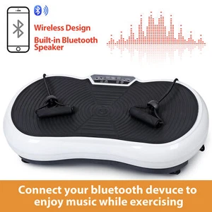 Vibration Plate Exercise Machine Multi-Functional Workout Vibration Platform - Picture 1 of 24