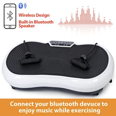 Vibration Plate Exercise Machine Multi-Functional Workout Vibration Platform - Image 1 of 4