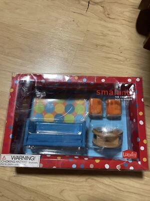 NUEVO EN CAJA Lundby Smaland - Juego de sofá cama último. ¡MUY coleccionable! Foto 1 de 2