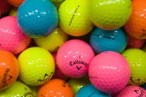 50 Callaway SuperSoft Colour Golf Balls Mint / Near Mint Grade. - Picture 1 of 1