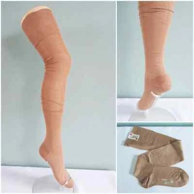 Vintage CC41 Stockings 1940s WW2 Era Seamed Silk Klingsil Utility Mark Unused - Image 1 of 4