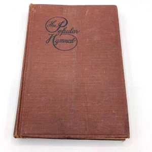 The Popular Hymnal - Vintage/Antique - No Year - Picture 1 of 11