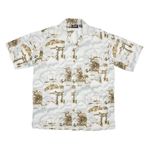 ANCHOR BLUE Dragon Mens Shirt Grey L - Picture 1 of 6