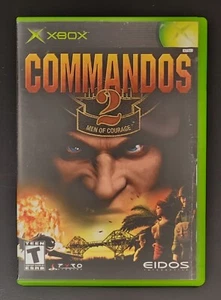 Commandos 2: Men of Courage (Microsoft Xbox, 2002) Game CIB Complete Tested - Picture 1 of 4