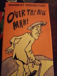 Warmest Wishes For OVER THE HILL MAN - Picture 1 of 2