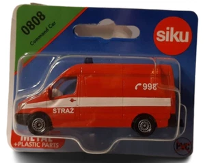 SIKU 0808 MERCEDES-BENZ POLISH COMMAND CAR 1:55-1:60 Scales Diecast Model Car - Picture 1 of 1