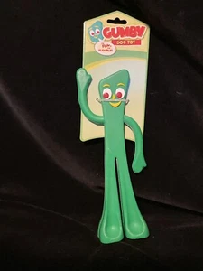 NEW 9” GUMBY DOG TOY GOLDEN AGE CARTOON FUN FOR YOUR PET - Picture 1 of 7