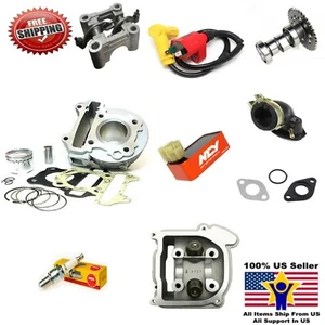 Chinese Scooter 50 80cc Big Bore Cylinder 64mm Head Piston A9 Cam PerformanceNCY - Picture 1 of 9