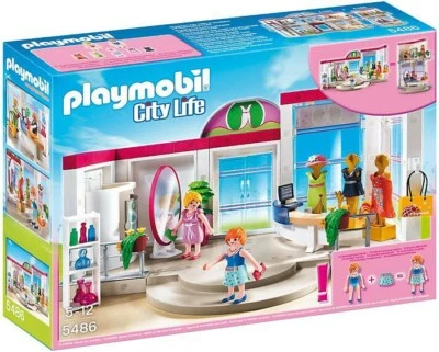 Playmobil City Life 5486  CLOTHING BOUTIQUE   New - Image 1 of 2