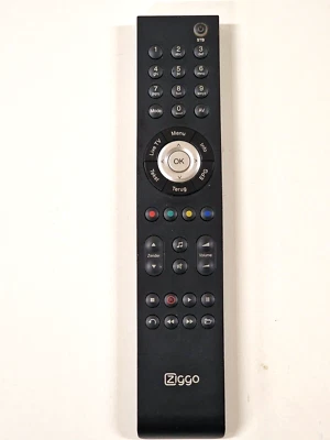 Ziggo Cisco Black TV Remote Control Original - Image 1 of 4