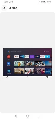 Panasonic Smart TV 65 Pollici 4K Ultra HD Android TV TX-65JX800E - Immagine 1 di 4