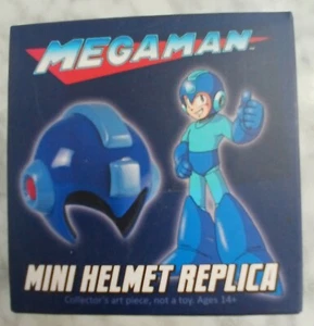 Loot Crate Exclusive Mega Man Mini Helmet Replica - BLUE Mega Buster - Picture 1 of 5