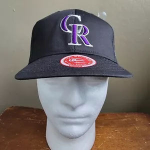 Colorado Rockies Adjustable YOUTH Hat Cap Team MLB OC Sports Baseball Strapback - Picture 1 of 8