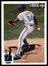 1994 Collector's Choice Silver Signature Dave Stewart Toronto Blue Jays #371
