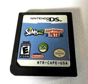 Juego Nintendo DS Sims 2 Apartamento Mascotas Auténtico Probado - Imagen 1 de 2