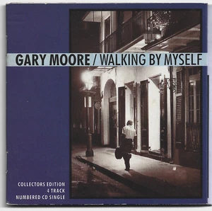 Gary Moore- Walking By Myself UK Numbered CD Single 1990 - Picture 1 of 2