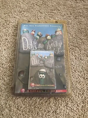 PHIL VISCHER DAVE AND THE GIANT PICKLE BIG IDEA VEGGIE TALES CASSETTE Read Along - Image 1 of 4