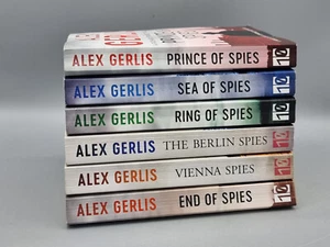 Alex Gerlis Book Bundle- Spies Series - Second World War Espionage Thrillers - Foto 1 di 13