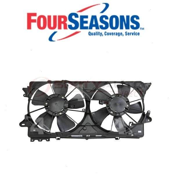 Four Seasons Dual Radiator & Condenser Fan Assembly for 2010-2014 Ford F-150 fn Foto 1 de 4