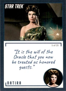 2020 Star Trek The Original Series Archives and Inscriptions Natira in For the - Picture 1 of 2